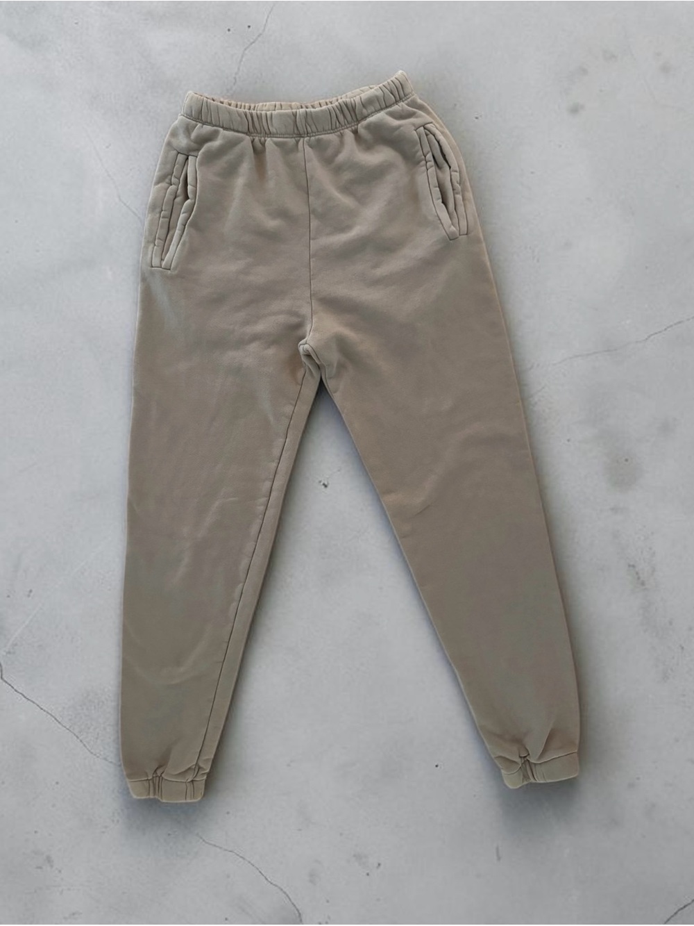 Joah Brown Beige Taupe Jogger Sweatpants